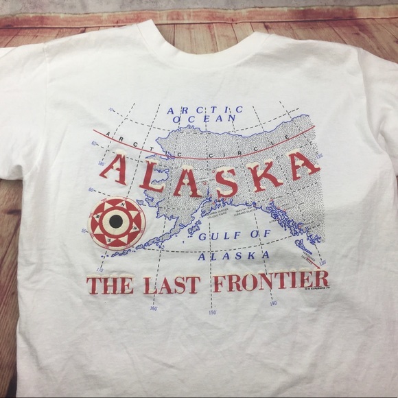 ➡️Alaska Single Stitch Tee Size Large - Picture 5 of 10